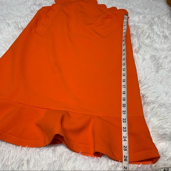 Victoria Beckham for Target  One Shoulder Dress Women orange M - Picture 11 of 13